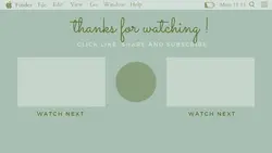 Mint YouTube Outro