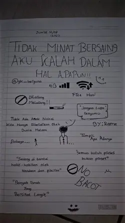 tulisan buku