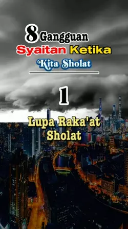 Gangguan Saat Sholat