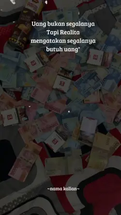 Uang Bukanlah Segala