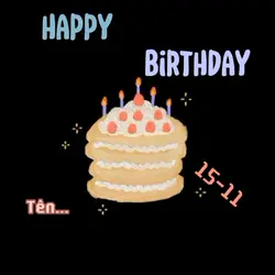Happy Birthday