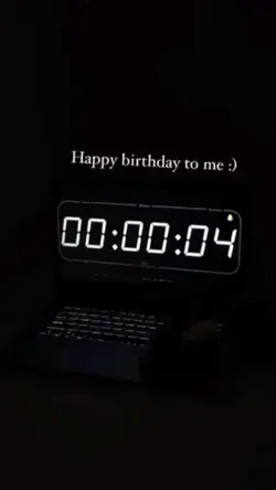 HBD to me!