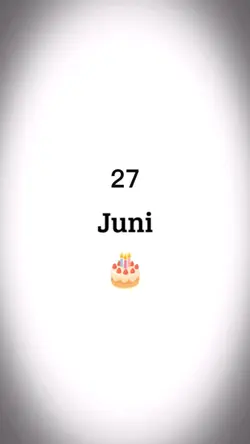 HBD 27 Juni 2022