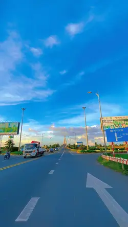 bầu trời xanh chill