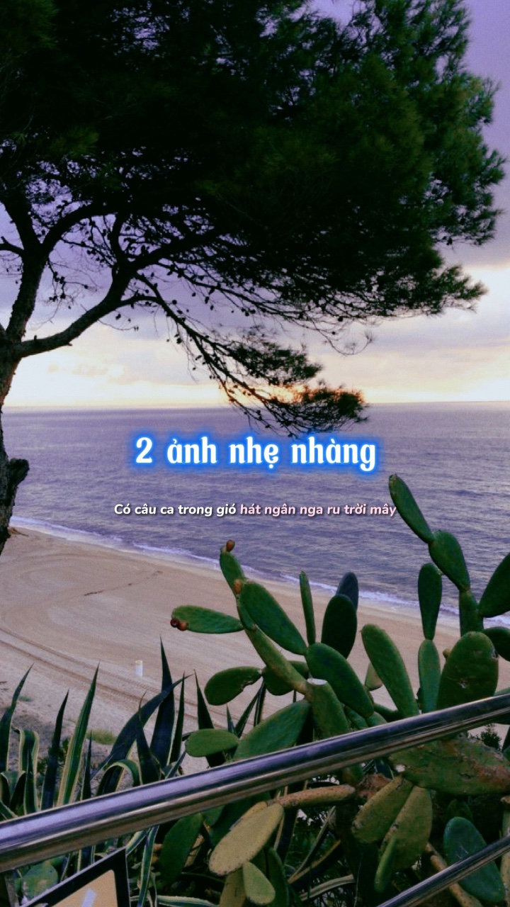 2 ảnh nhẹ nhàng