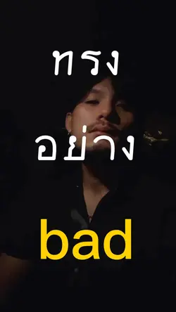 ทรงอย่างแบด(badboy)