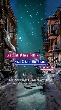 Last christmas remix