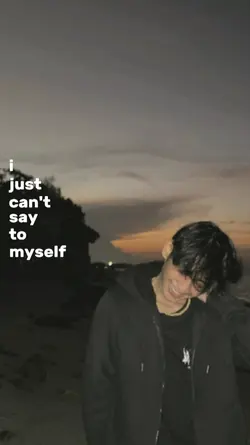 i just can't say to