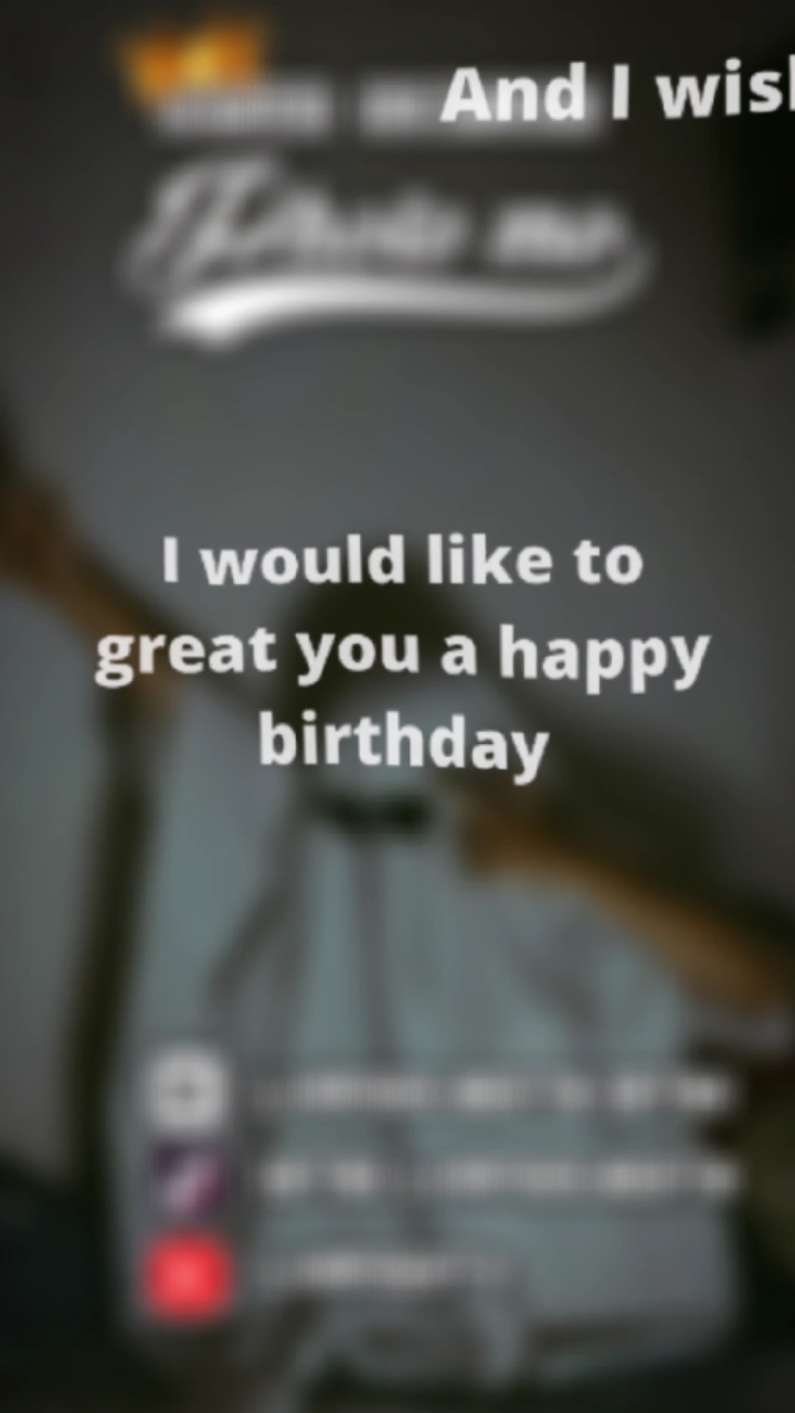 Feliz Aniversário