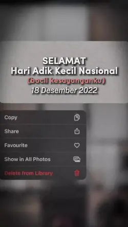 hari adik nasional 