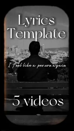 Lyrics template 