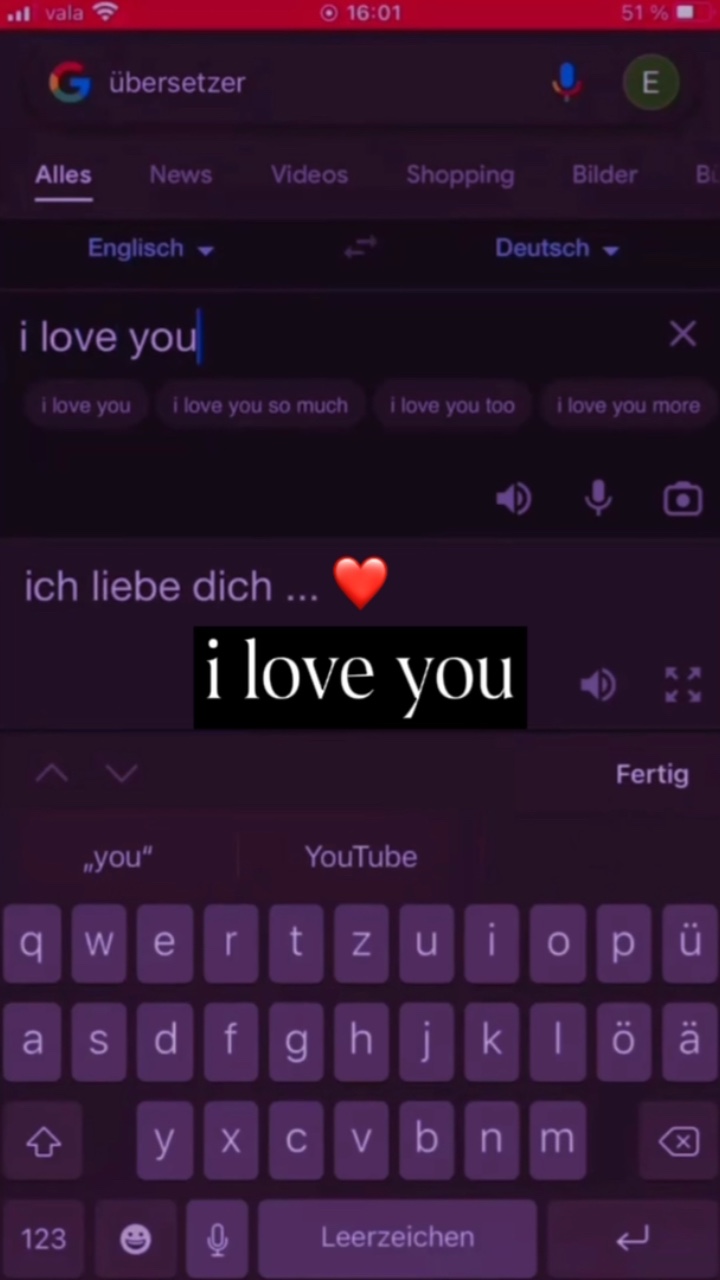 我爱你❤️