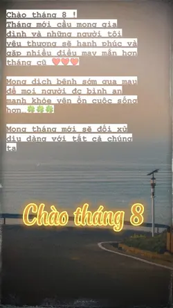 Chào Tháng Tám