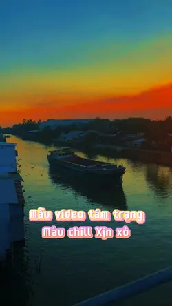 Mẫu video màu chill 