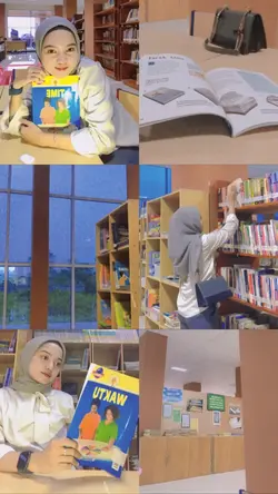 foto diperpustakaan