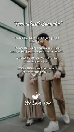 Terimakasih suamiku