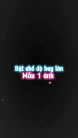 Bật chế độ bay lên