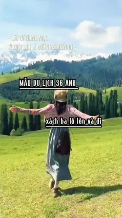 MẪU DU LỊCH 