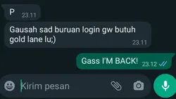 Versi Gold lane