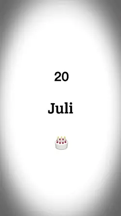 HBD 20 Juli 2022
