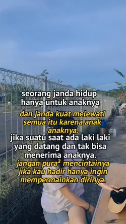 seorang janda hidup