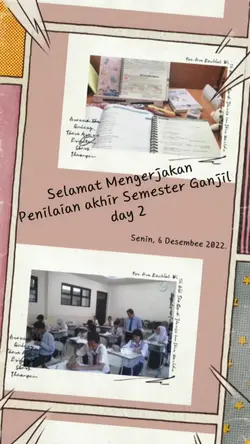 ujian sekolah day 2