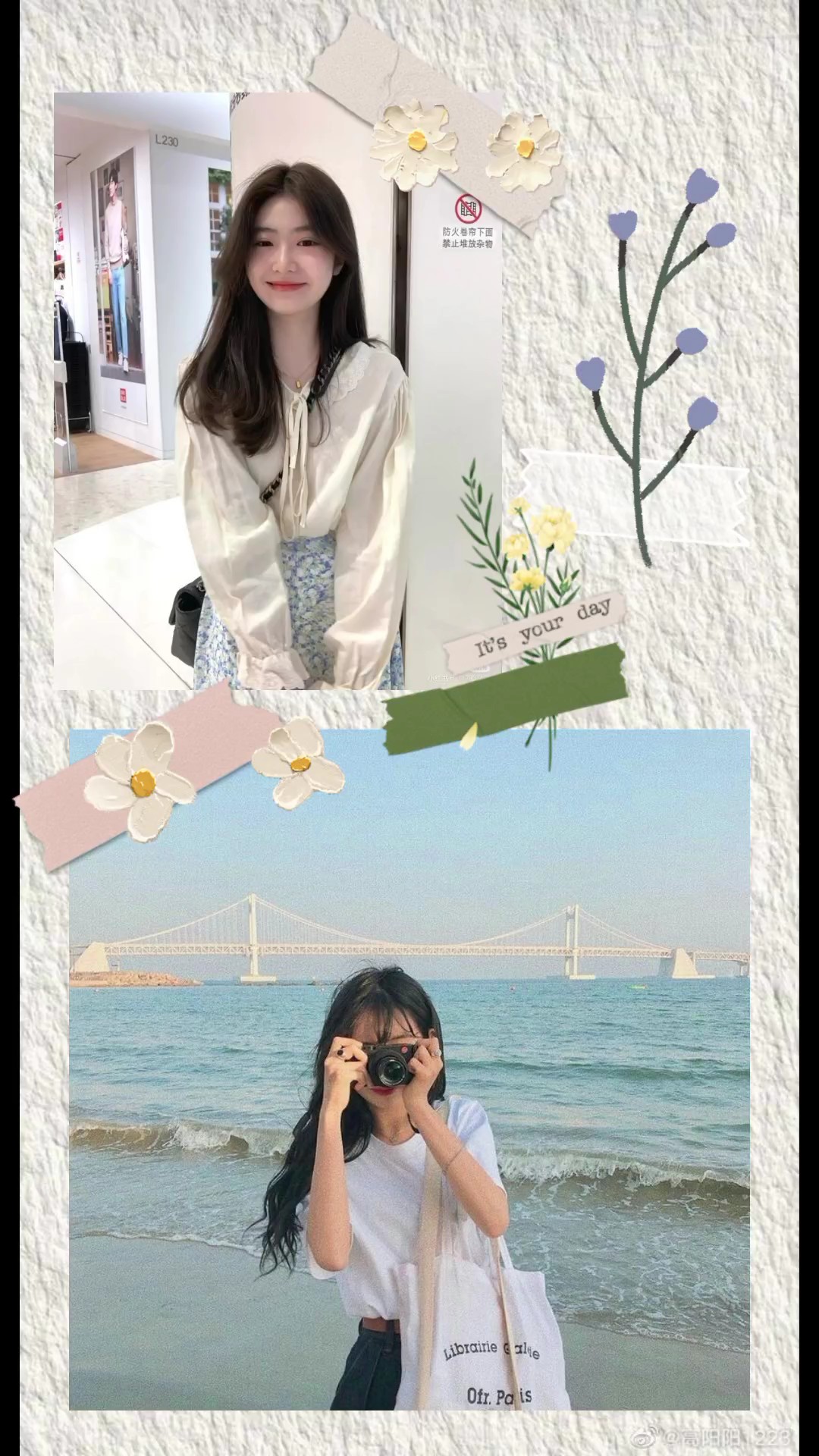 2 nh + màu