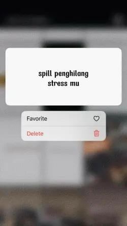 penghilang stres?
