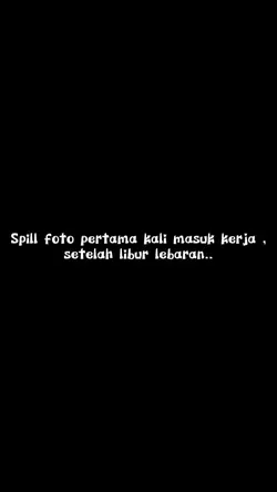 Hari pertama kerja