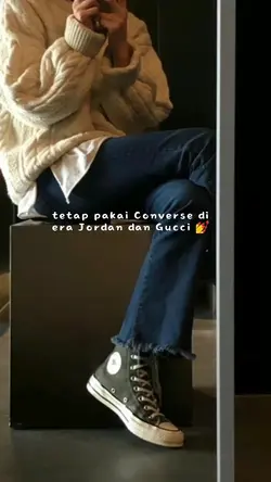 tetap pakai Converse