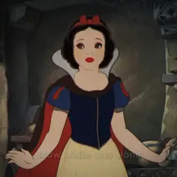 snow white was alone