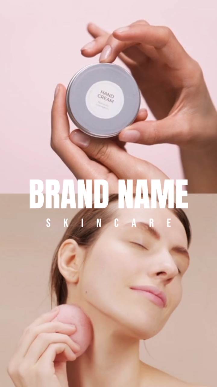 Minimalist Skincare Promo DIsplay