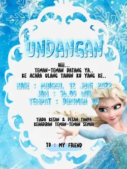 Undangan Ulang Tahun