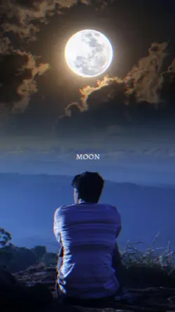 talking to the moon