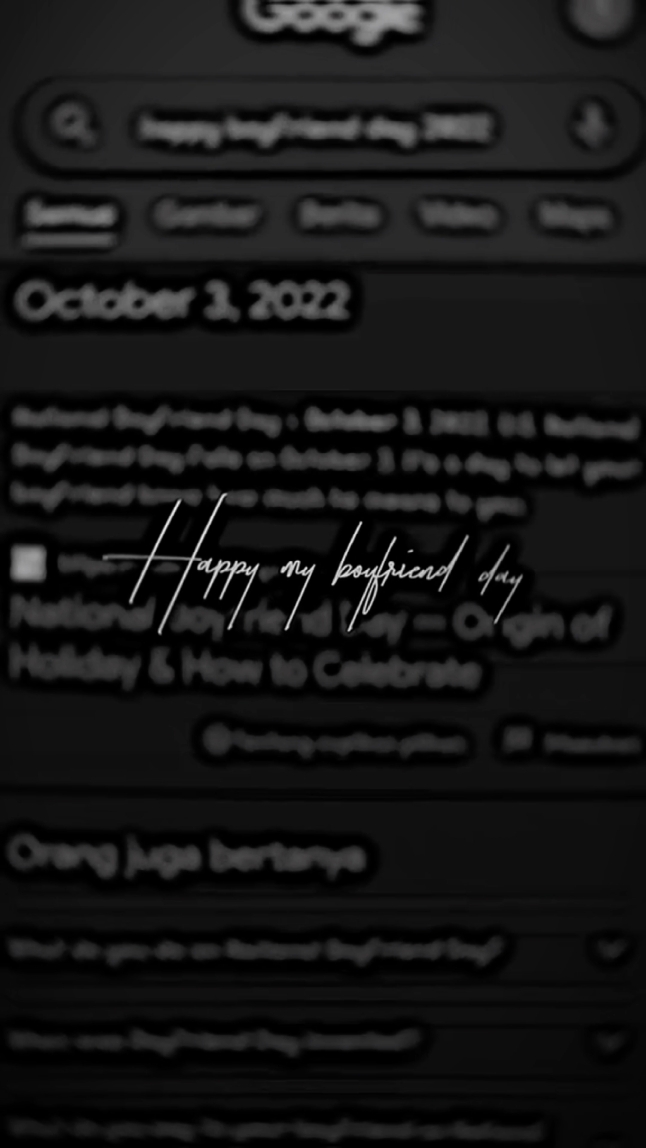 buat 3 Oktober<3