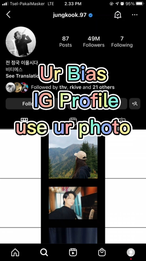 My Day/ IG profile