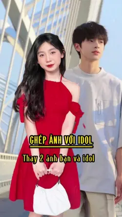ghép ảnh với idol