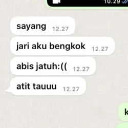 Chat jari bengkok
