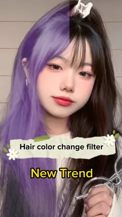 Hair color filter