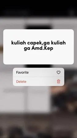 kuliah capek