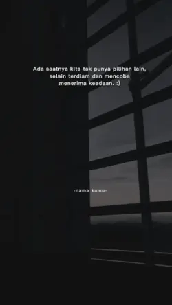 ADA SAATNYA