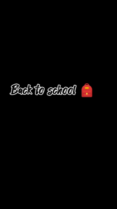 Retour à l'école 