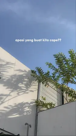 apa yg buat lu cape?