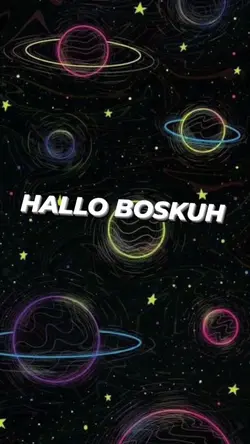HALLO BOSKU ADAKAH