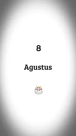 HBD 8 Agustus 2022
