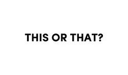 this or that