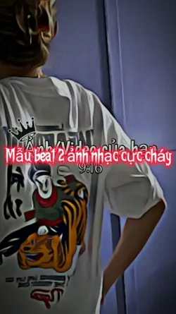 mẫu beat 2 ảnh cháy