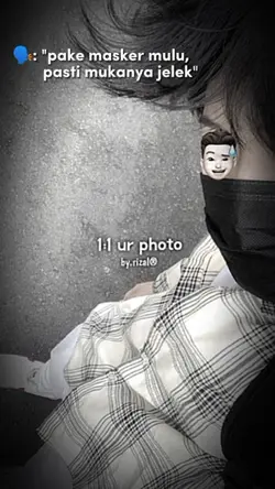 pake masker mulu 