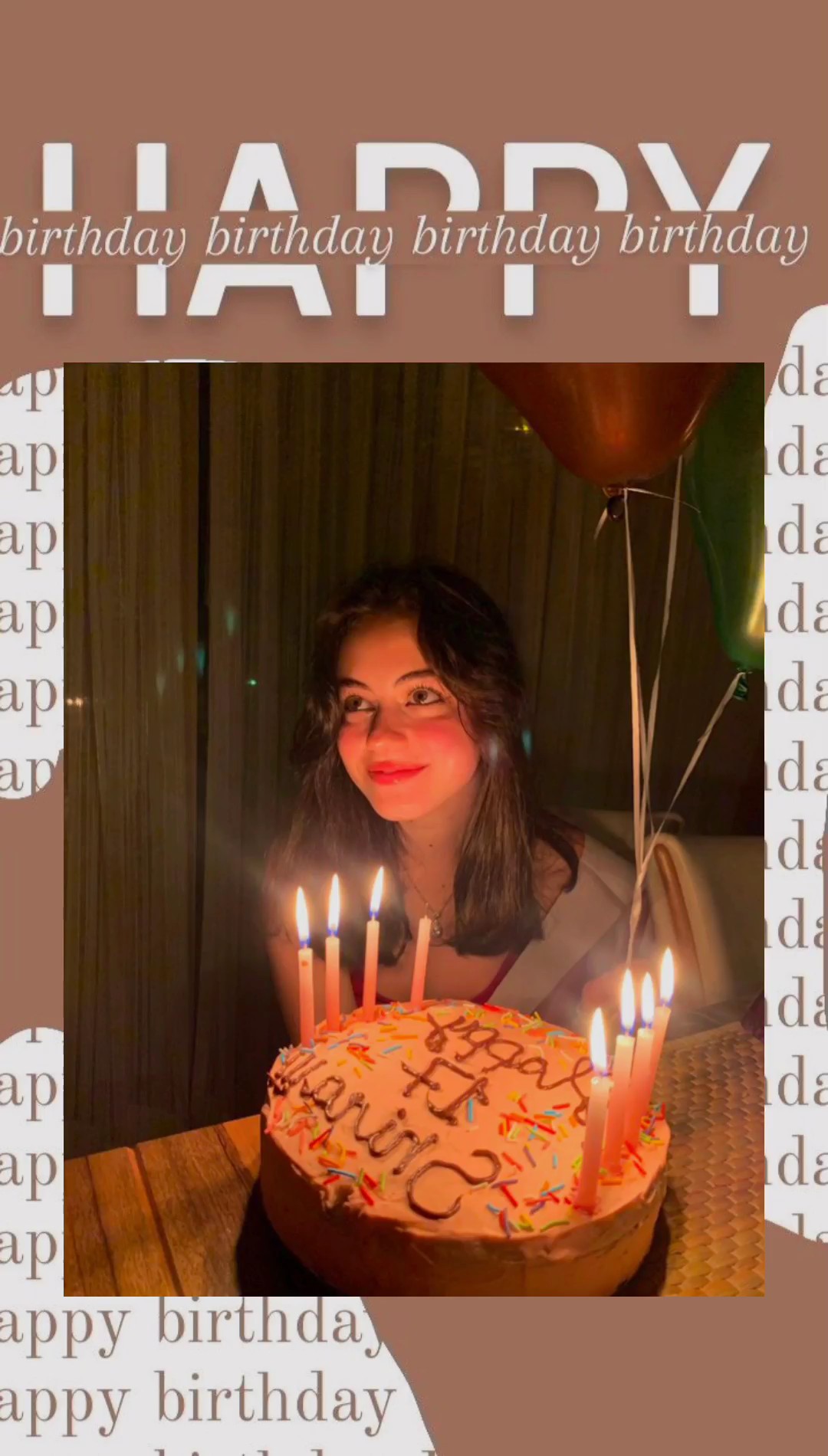 HAPPY BIRTHDAY