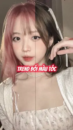 Trend đổi màu tóc